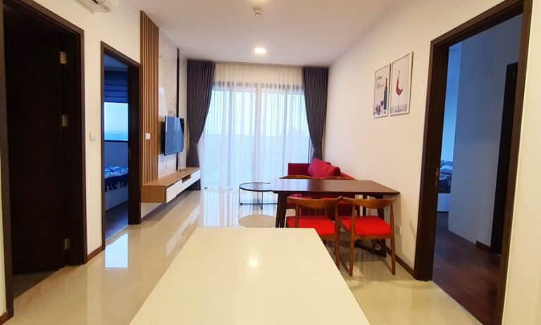 Căn hộ cho thuê One Verandah 2 phòng ngủ tầng cao nội thất đẹp view mát