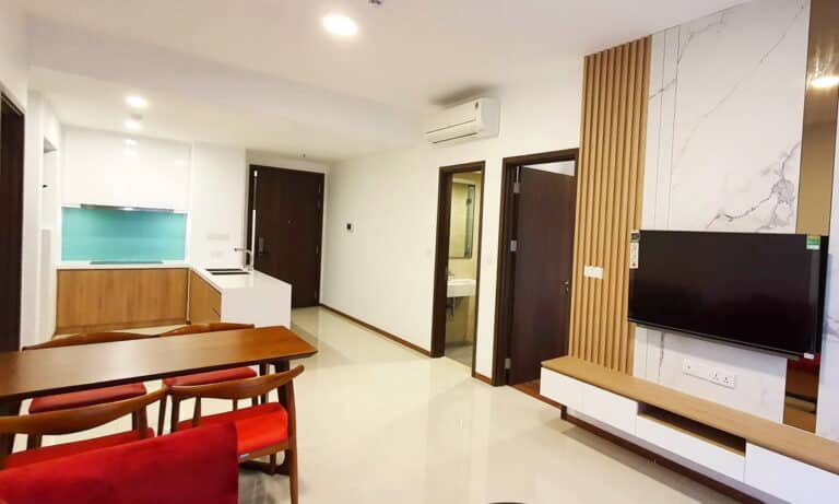 Căn hộ cho thuê One Verandah 2 phòng ngủ tầng cao nội thất đẹp view mát