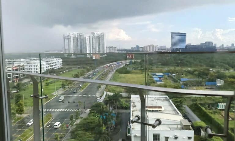 Can ho Thu Thiem Zeit cho thue 1 phòng ngủ lầu trung nhà trống view khu Sala