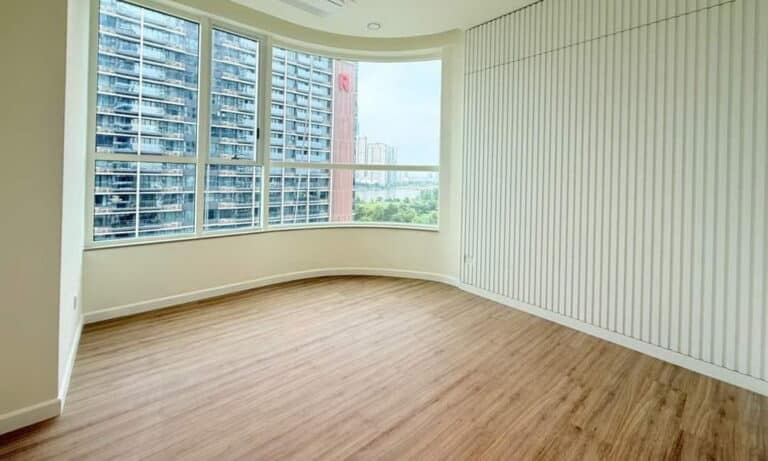 Cho thuê căn hộ Thủ Thiêm Zeit 2 phòng ngủ tầng cao nhà trống view sông