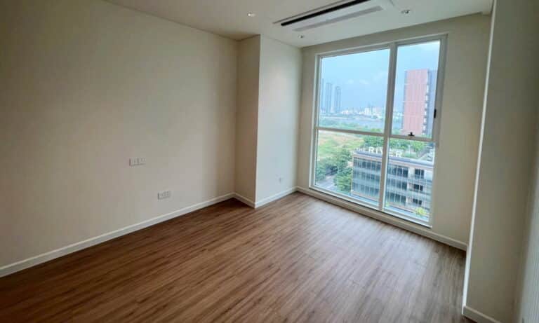 Cho thuê căn hộ Thủ Thiêm Zeit 2 phòng ngủ lầu cao không nội thất view sông