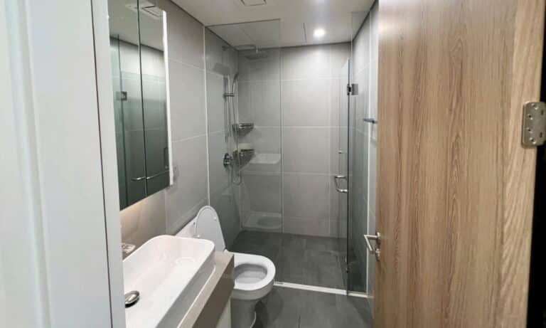 Cho thuê căn hộ Thủ Thiêm Zeit 2 phòng ngủ lầu cao không nội thất view sông