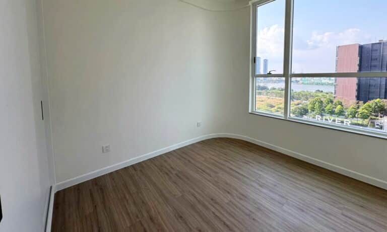 Cho thuê căn hộ Thủ Thiêm Zeit 2 phòng ngủ lầu cao nhà trống view sông