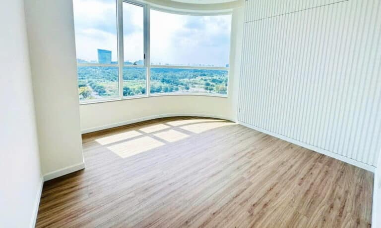 Thủ Thiêm Zeit cho thuê 2 phòng ngủ lầu trung nội thất cơ bản view khu Sala