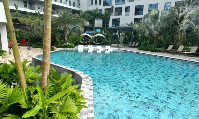 Căn hộ cho thuê Thủ Thiêm Zeit 1 phòng ngủ lầu cao nhà trống view sông