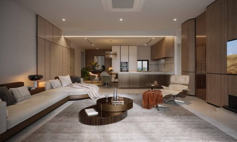Căn hộ cho thuê Thủ Thiêm Zeit 4 phòng ngủ tầng cao nội thất xịn view sông