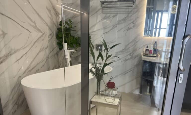 Cho thuê Đảo Kim Cương căn hộ 4 phòng ngủ tầng cao nhà đẹp view sông