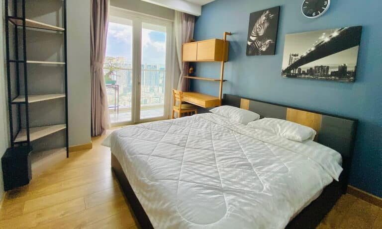 Cho thuê Đảo Kim Cương 4 phòng ngủ tầng cao nội thất đầy đủ view sông