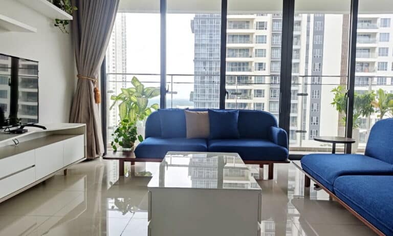 Cho thuê Estella Heights 3 phòng ngủ view hồ bơi tầng 14 nhà trống