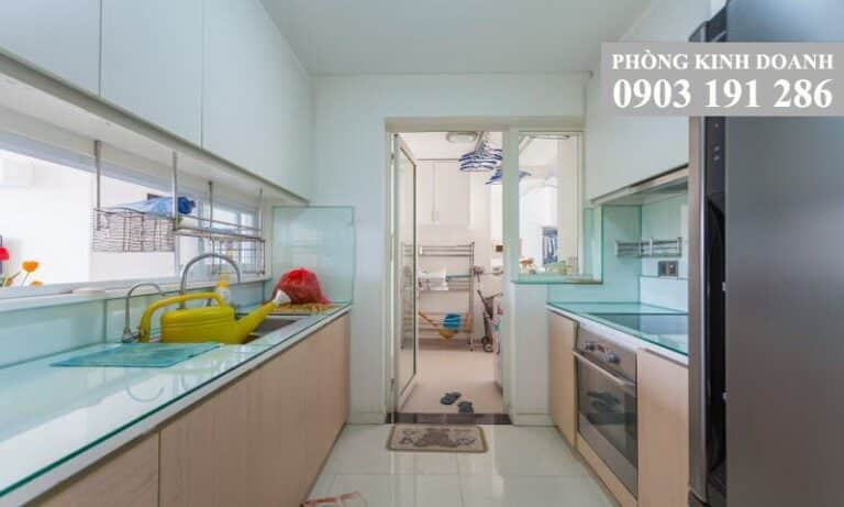 Căn The Estella cho thuê view thoáng đẹp lầu cao có nội thất 2 phòng ngủ