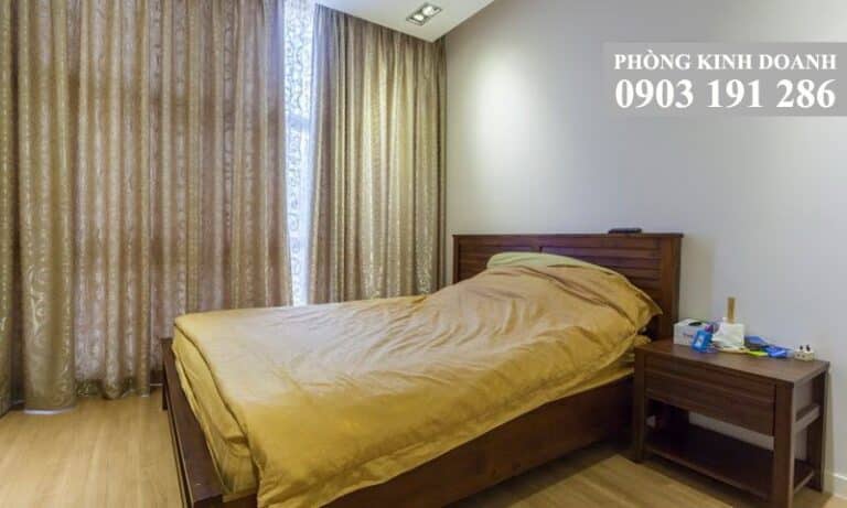Căn The Estella cho thuê view thoáng đẹp lầu cao có nội thất 2 phòng ngủ