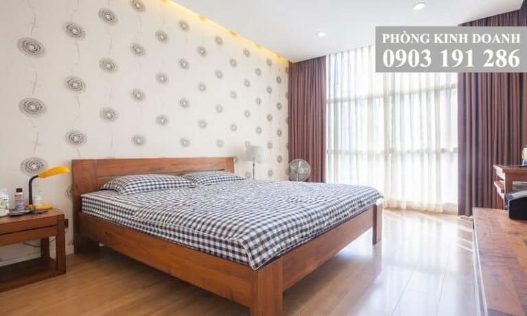 Cho thuê căn hộ The Estella view hồ bơi tầng cao có nội thất 3 phòng ngủ