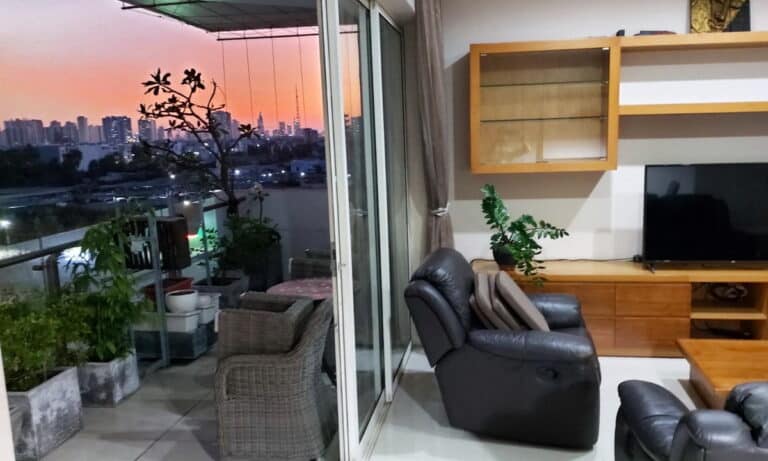 Cho thuê căn 3 phòng ngủ The Estella view công viên tầng trung đủ nội thất
