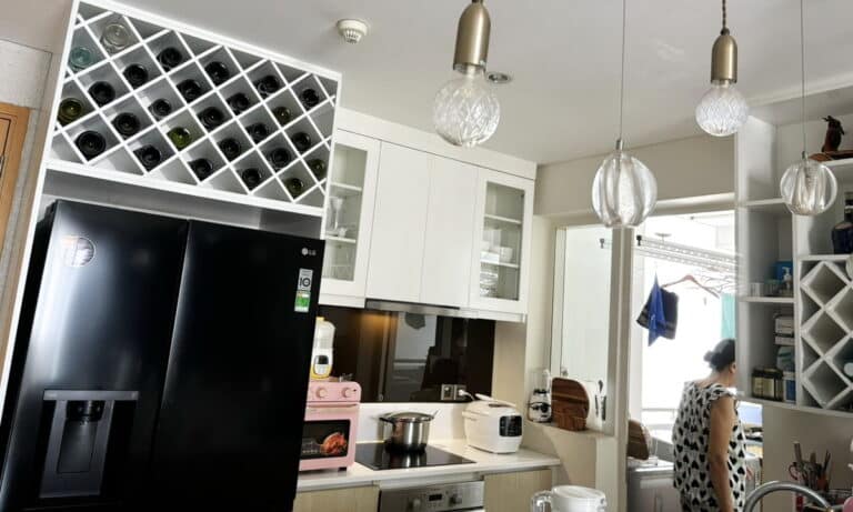 Căn The Estella cho thuê view thoáng đẹp tầng cao đủ nội thất 2 phòng ngủ