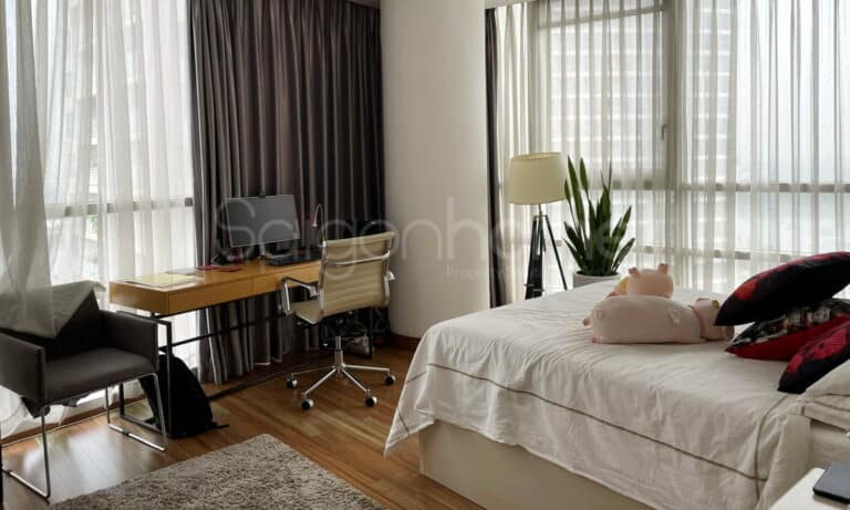 Cho thuê căn hộ Xi Riverview 3 phòng ngủ lầu cao T3 đủ nội thất view sông