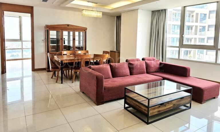 Cho thuê căn hộ Xi Riverview 3 phòng ngủ T3 nội thất đủ tầng cao view sông