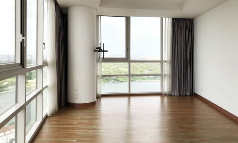Cho thuê căn hộ Xi Riverview 3 phòng ngủ trống tầng cao toà T1 view sông