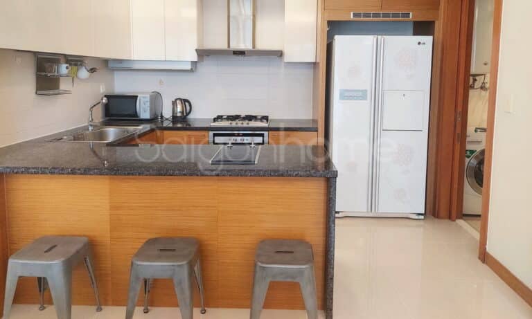 Cho thuê căn Xi Riverview 3 phòng ngủ tầng cao T1 nội thất đẹp view sông