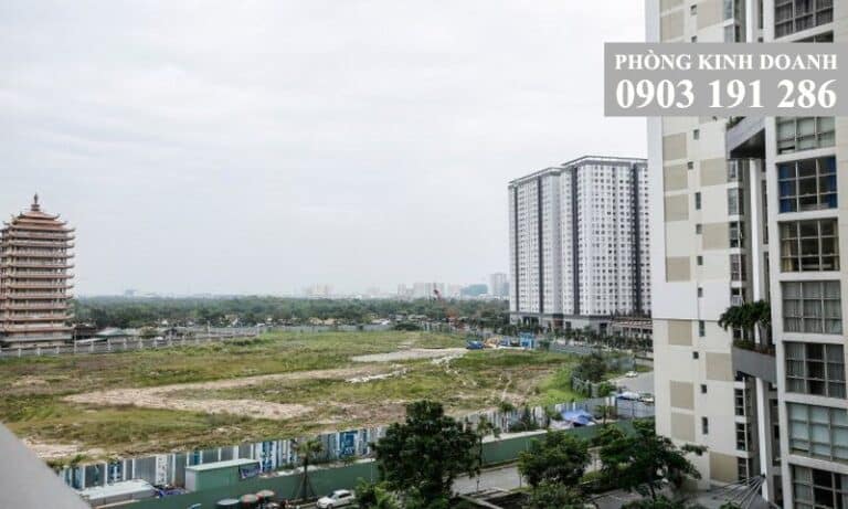 Cho thuê căn 2 phòng ngủ Estella Heights lầu cao nội thất cơ bản view mát