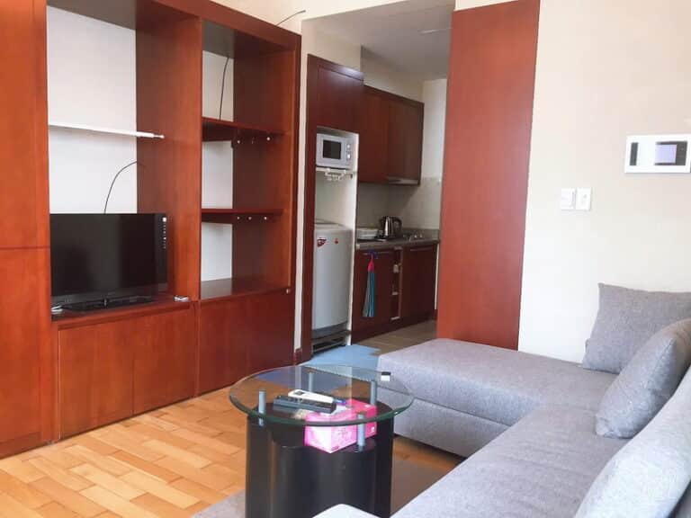 Căn hộ studio The Manor view đẹp cho thuê tầng cao