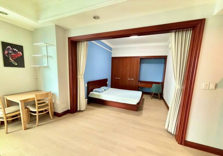 Cho thuê căn hộ 1 phòng ngủ Manor 2 – Nhà đầy đủ nội thất, giá tốt