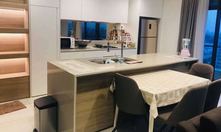 City Garden căn hộ 3 phòng ngủ cho thuê lầu cao nội thất xịn view quận 1