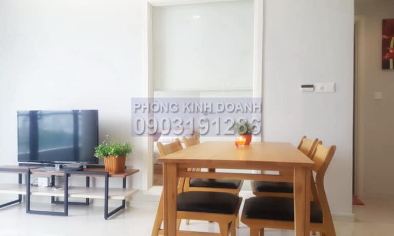 City Garden cho thuê lầu cao nội thất đẹp view Văn Thánh căn 1 phòng ngủ