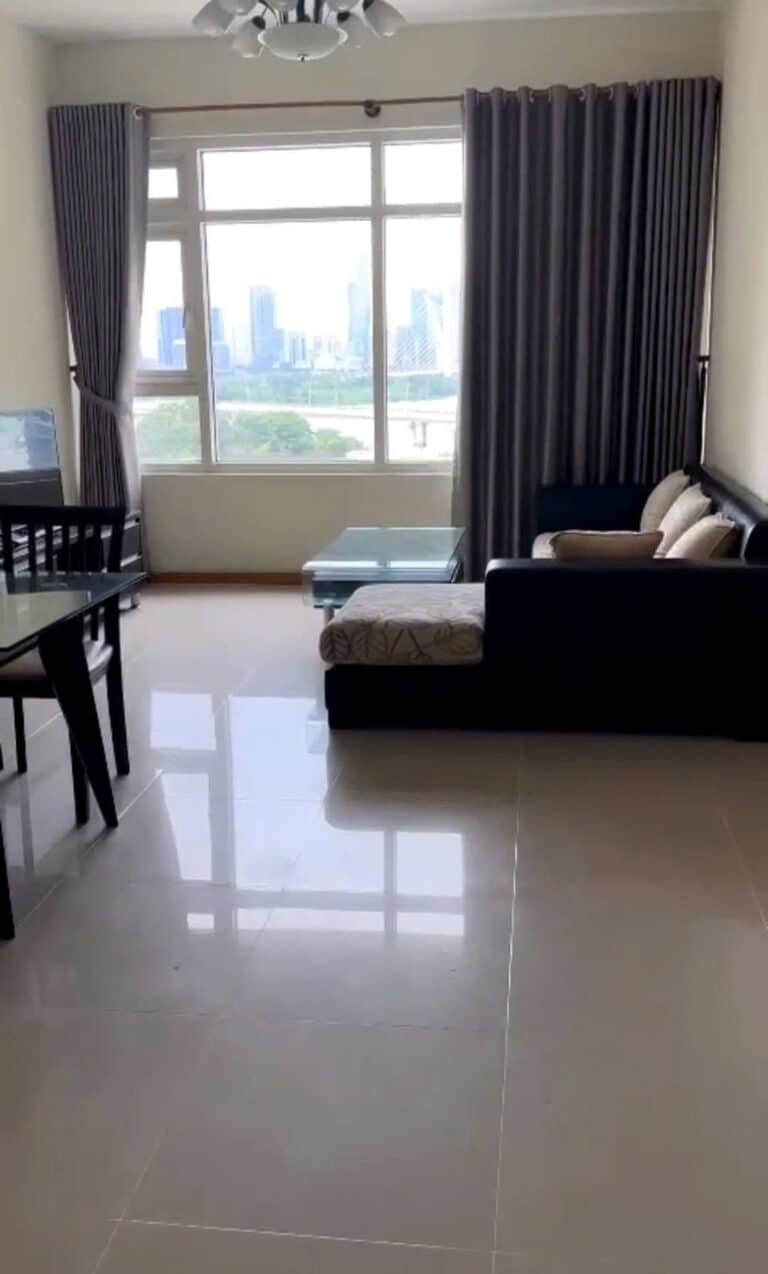 Căn hộ 3 phòng ngủ Saigon Pearl full nội thất, tầng thấp view sông
