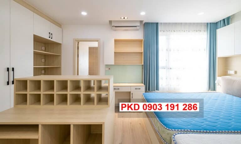 Can ho Vista Verde cho thue 4 phòng ngủ tầng cao có nội thất view sông