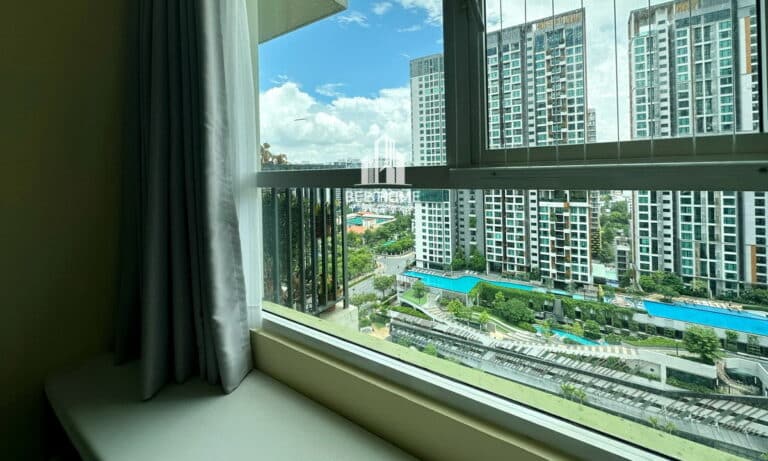 Cho thuê Vista Verde 2 phòng ngủ lầu cao nội thất xịn view khu dự án Feliz