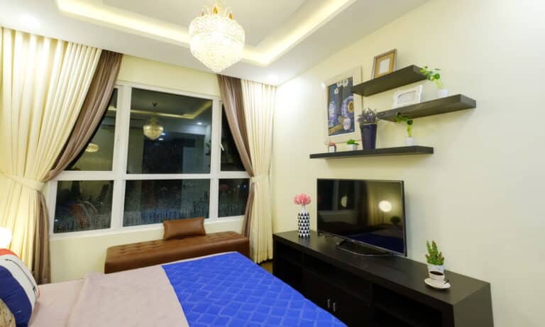 Cho thuê căn hộ Vista Verde 2 phòng ngủ nhà đẹp lầu cao view thoáng mát