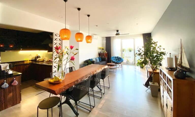 Căn hộ cho thuê Vista Verde 3 phòng ngủ tầng trung đủ nội thất view mát