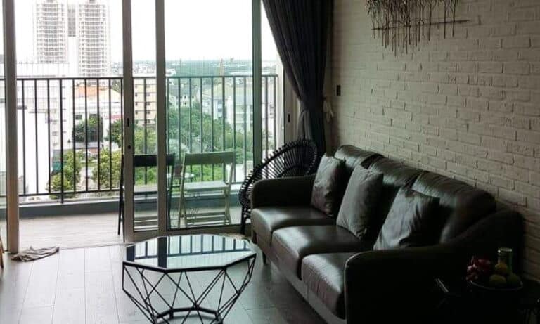 Cho thuê căn Vista Verde 2 phòng ngủ lầu cao đủ nội thất view thoáng mát