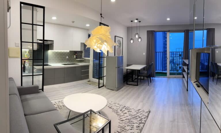 Căn hộ Vista Verde cho thuê 1 phòng ngủ tầng cao nội thất xịn view thoáng