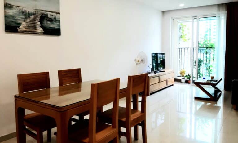 Vista Verde cho thuê 1 phòng ngủ tầng cao nội thất xịn view khu dự án Feliz