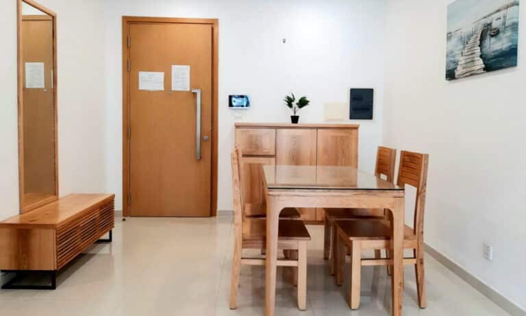 Vista Verde cho thuê 1 phòng ngủ tầng cao nội thất xịn view khu dự án Feliz