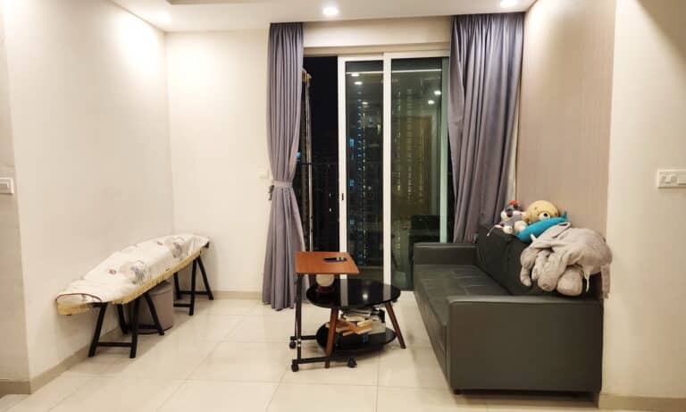 Vista Verde cho thuê 1 phòng ngủ lầu cao nội thất đầy đủ view dự án Feliz