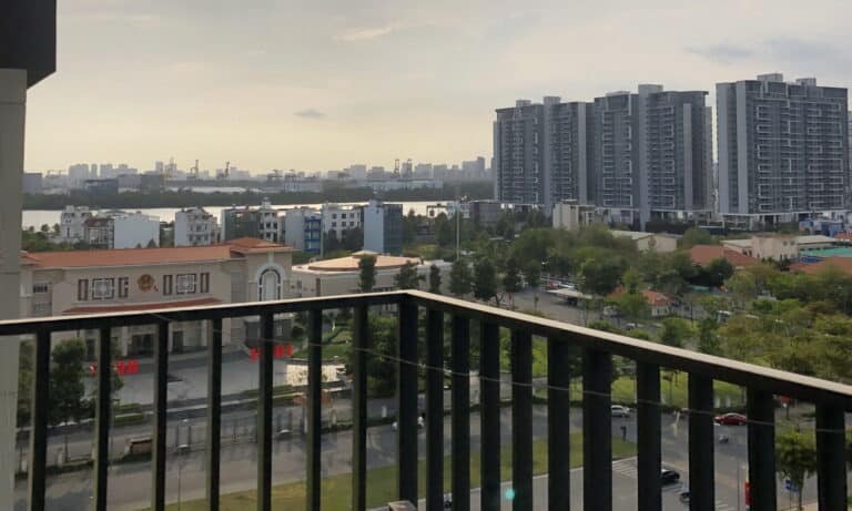 Cho thuê Vista Verde 2 phòng ngủ lầu cao có nội thất view khu dự án Feliz