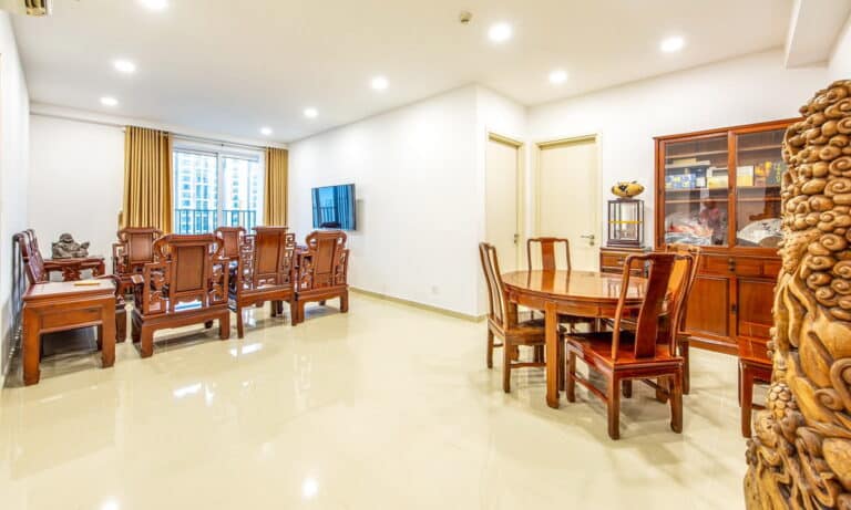 Cho thuê căn hộ Vista Verde 2 phòng ngủ tầng cao nội thất full view sông
