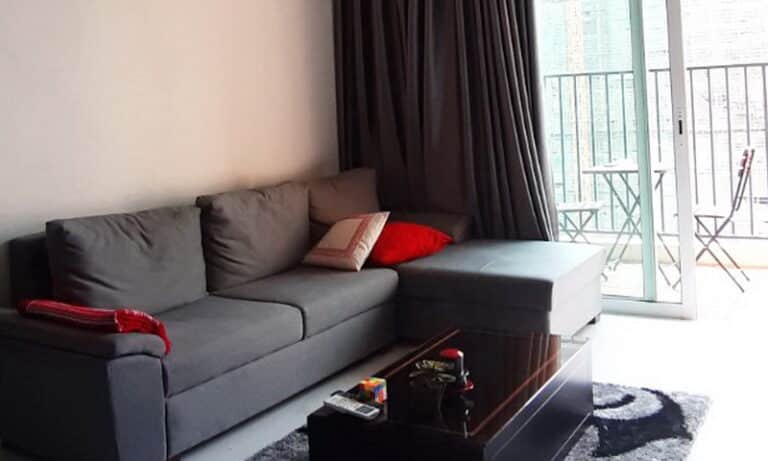 Cho thuê căn hộ Vista Verde 2 phòng ngủ lầu cao nội thất đẹp view sông