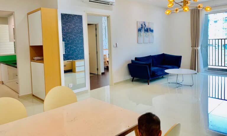 Can ho Vista Verde cho thue 3 phòng ngủ nội thất đẹp tầng cao view sông