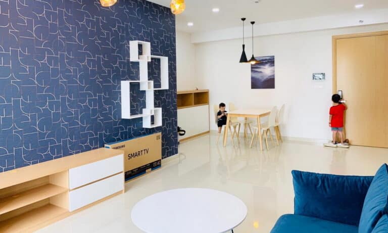 Can ho Vista Verde cho thue 3 phòng ngủ nội thất đẹp tầng cao view sông