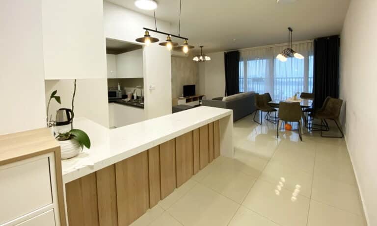 Can ho Vista Verde cho thue 3 phòng ngủ lầu cao nội thất cực đẹp view sông