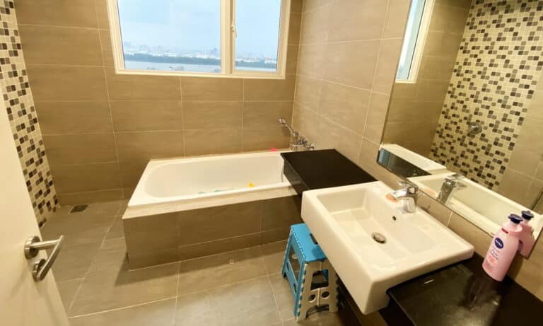 Can ho Vista Verde cho thue 3 phòng ngủ lầu cao nội thất cực đẹp view sông