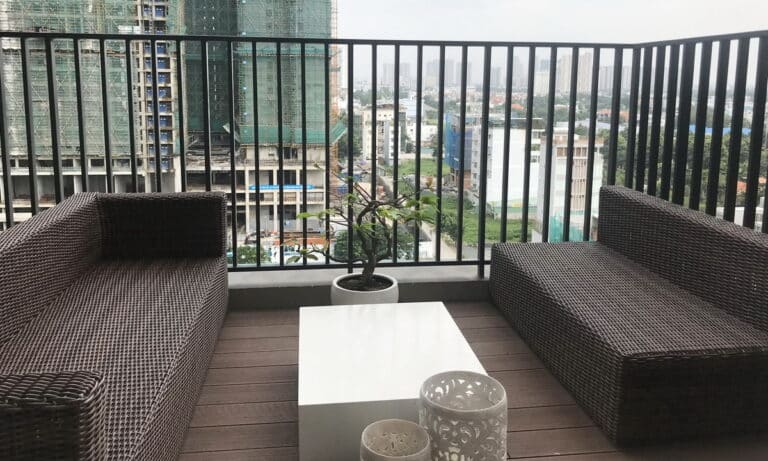 Cho thue can ho Vista Verde 3 phòng ngủ duplex tầng cao có nội thất đẹp
