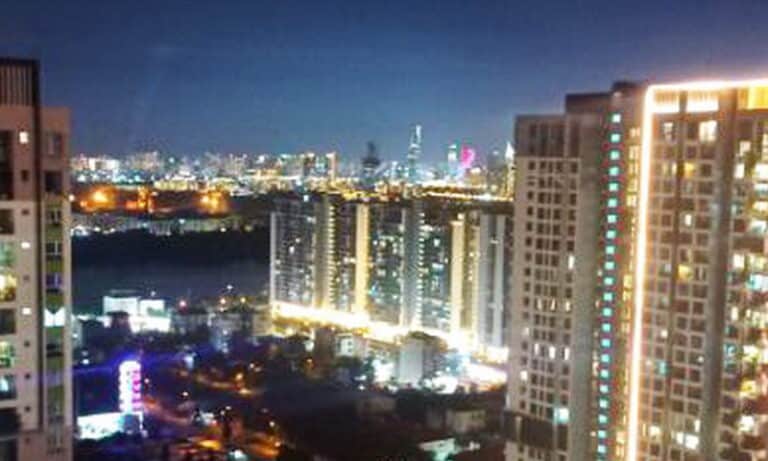 Cho thuê Vista Verde 2 phòng ngủ nội thất xịn lầu cao view khu dự án Feliz