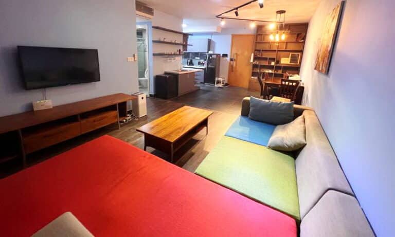 Cho thuê Vista Verde 2 phòng ngủ nội thất xịn lầu cao view khu dự án Feliz