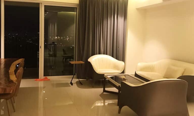 Can ho Vista Verde cho thue 4 phòng ngủ tầng cao đủ nội thất view sông