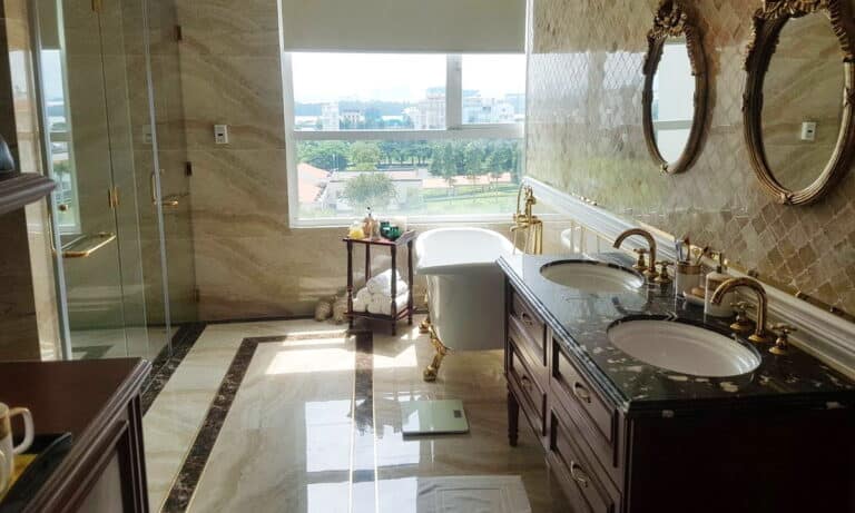 Can ho Vista Verde cho thue duplex 4 phòng ngủ đầy đủ nội thất view sông