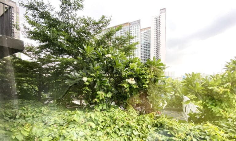 Cho thue can ho Vista Verde duplex 4 phòng ngủ có nội thất view nội khu